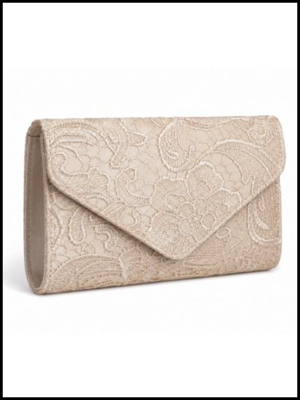 Lace Clutch Purse for Women Crossbody Evening Bag Wedding Formal Party Envelope